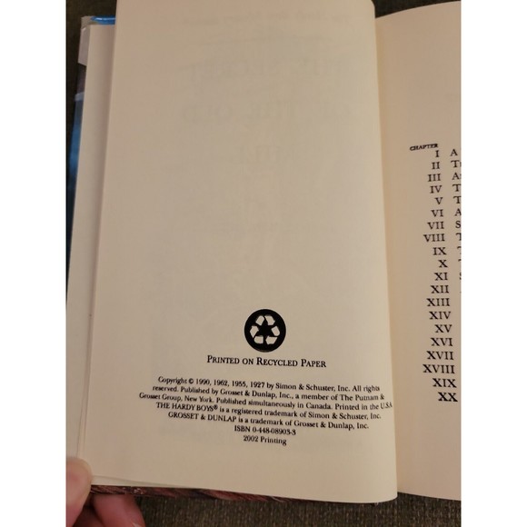 Lot of 3 Hardy Boys flashlight edition books # 2 3 4 Cliff Old Mill Chums Vtg - Picture 10 of 11